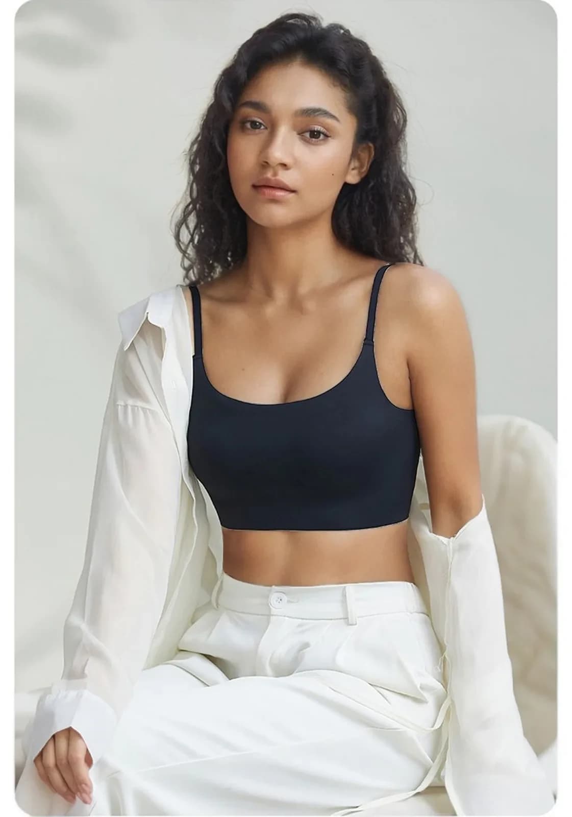 Seated model view