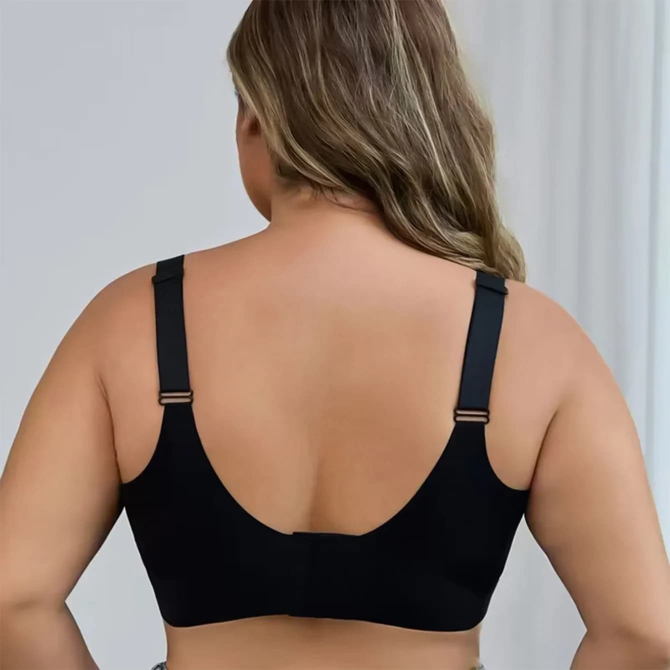 Black back view