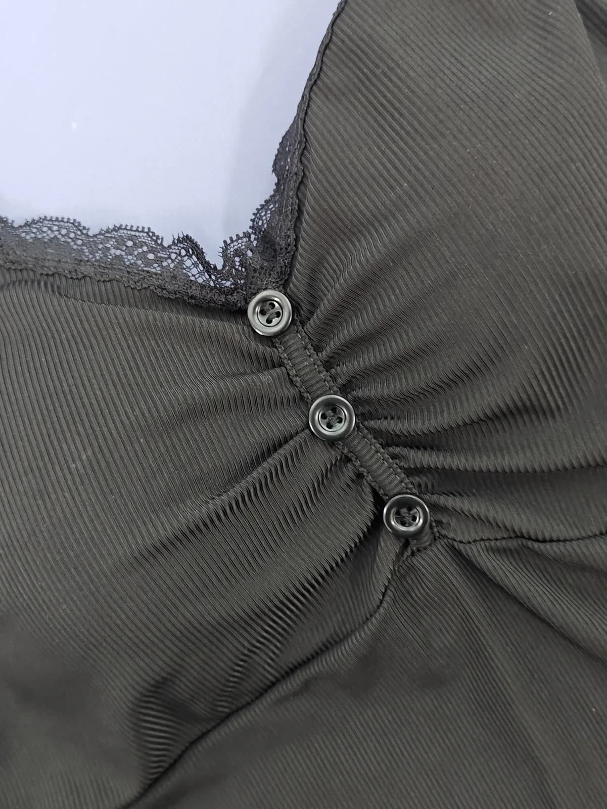 Buttons and gathers