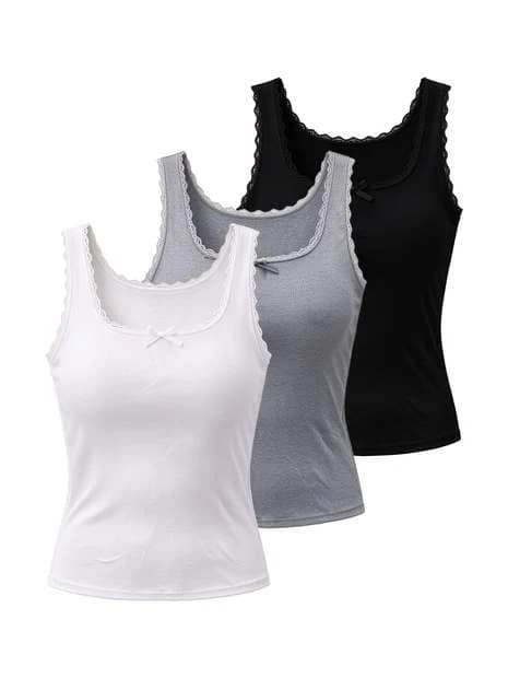 Camiseta sin mangas 8019, tallaje europeo