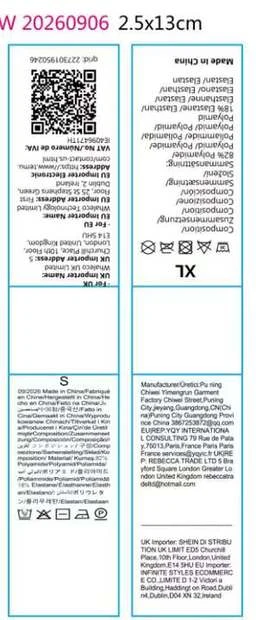 2904 care label